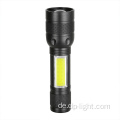 Customized wasserdichte COB Mini Zoomable LED Taschenlampe